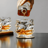 Vaso de Whisky de Cristal Japonés Arashi