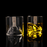 Vaso de Whisky de Cristal Japonés Monte Fuji