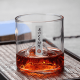 Vaso de Whisky de Cristal Japonés Monte Fuji