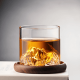 Vaso de Whisky de Cristal Japonés Monte Fuji