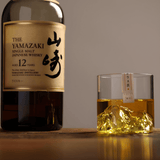 Vaso de Whisky de Cristal Japonés Monte Fuji