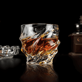 Vaso de Whisky de Cristal Japonés Nami