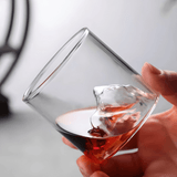 Vaso de Whisky de Cristal Japonés Monte Fuji