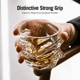 Vaso de Whisky de Cristal Japonés Arashi
