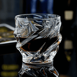 Vaso de Whisky de Cristal Japonés Nami