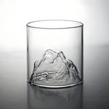 Vaso de Whisky de Cristal Japonés Monte Fuji