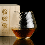 Vaso de Whisky de Cristal Japonés Yume