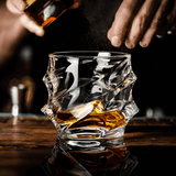 Vaso de Whisky de Cristal Japonés Arashi