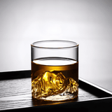 Vaso de Whisky de Cristal Japonés Monte Fuji