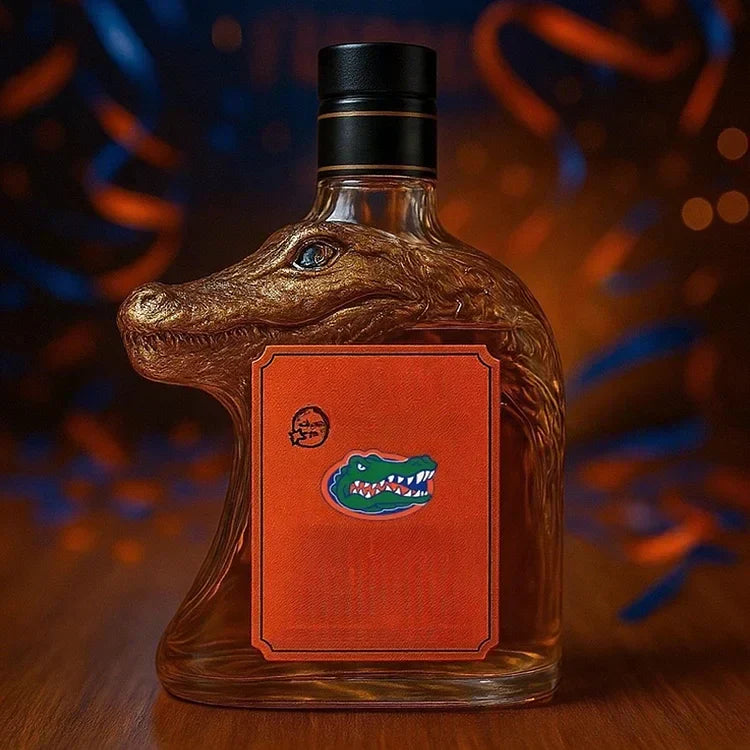 Decantador de Whisky en Forma de Cocodrilo
