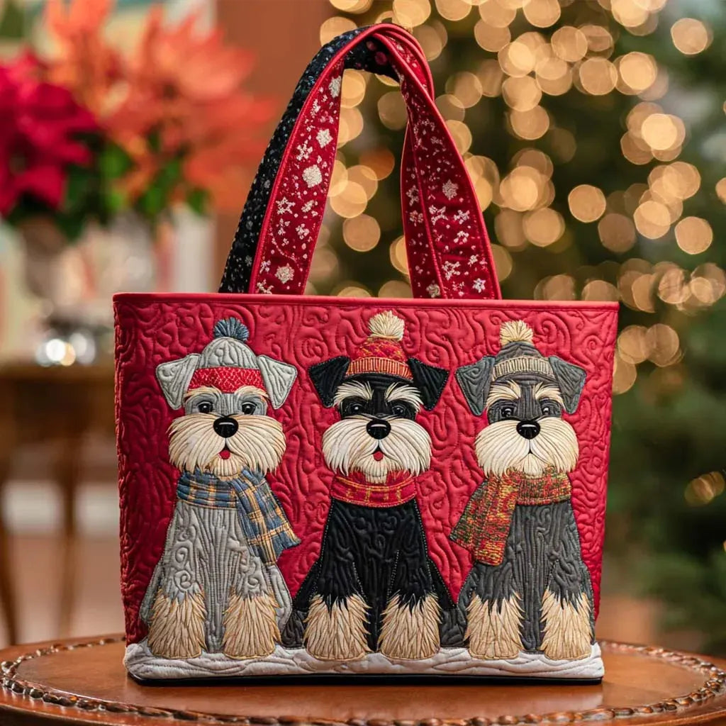 Bolsa Artesanal - Trío de Schnauzers