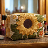 Bolso de Maquillaje Acolchado Bright Blossom