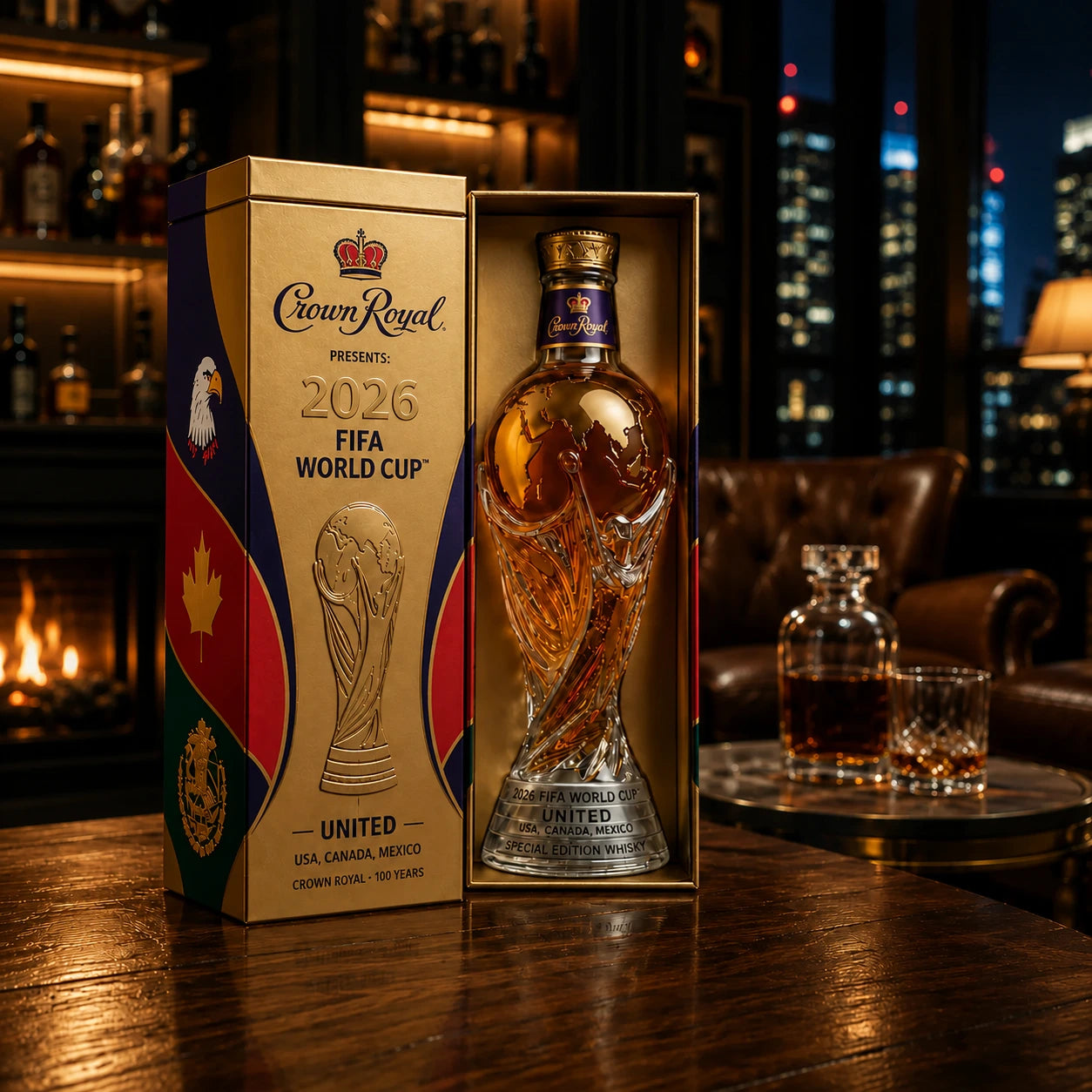 Decantador de Whisky - Edición Copa del Mundo 2026