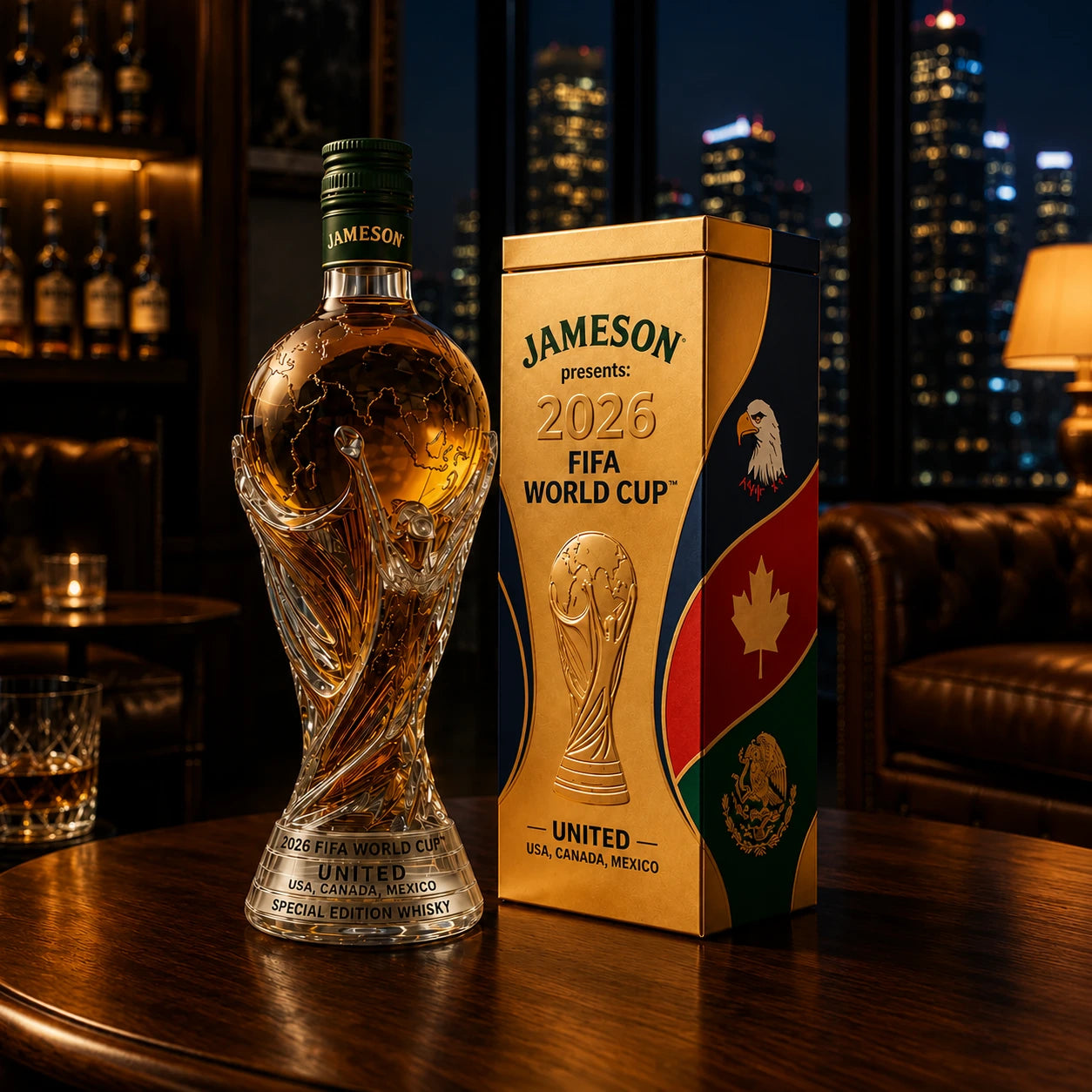 Decantador de Whisky - Edición Copa del Mundo 2026