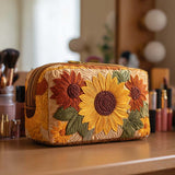 Bolsa de Maquillaje Acolchada con Encanto Alegre