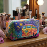 Bolsa de Maquillaje Acolchada Cosmic Road Trip