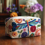 Bolso de Maquillaje Acolchado Flip Flap Fly