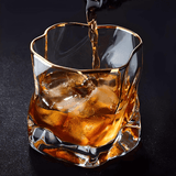 Vaso de Whisky Japonés Hoshi Gold de Cristal