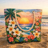 Bolsa de playa hecha a mano Tropical Breeze