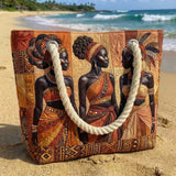 Bolso de playa hecho a mano | Melanina Reinas Brillantes