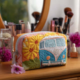 Bolsa de Maquillaje Acolchada Golden Horizon Camper