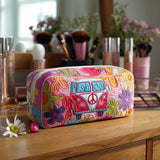 Bolsa de Maquillaje Acolchada Groovy Bloom Ride