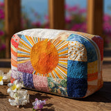 Bolsa de Maquillaje Acolchada Lazy Sun