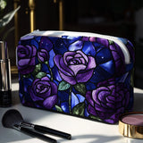 Bolsa de Maquillaje Acolchada Midnight Rose
