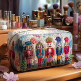 Bolso de Maquillaje Acolchado Tesoro del Cascanueces
