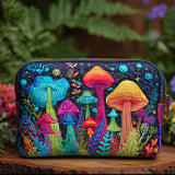 Bolsa de Maquillaje Acolchada Peace Shroom