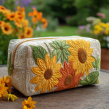 Bolso de Maquillaje Acolchado Sueños de Pétalos