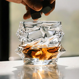 Vaso de Whisky de Cristal Japonés Arashi
