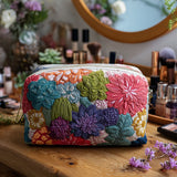 Bolsa de Maquillaje Acolchada Jardín Espinoso
