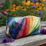 Bolsa de Maquillaje Acolchada Arcoíris