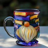 Taza de Enano Artesano para Amantes de los Libros 3D