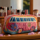 Bolsa de Maquillaje Acolchada para Viajes Serenos