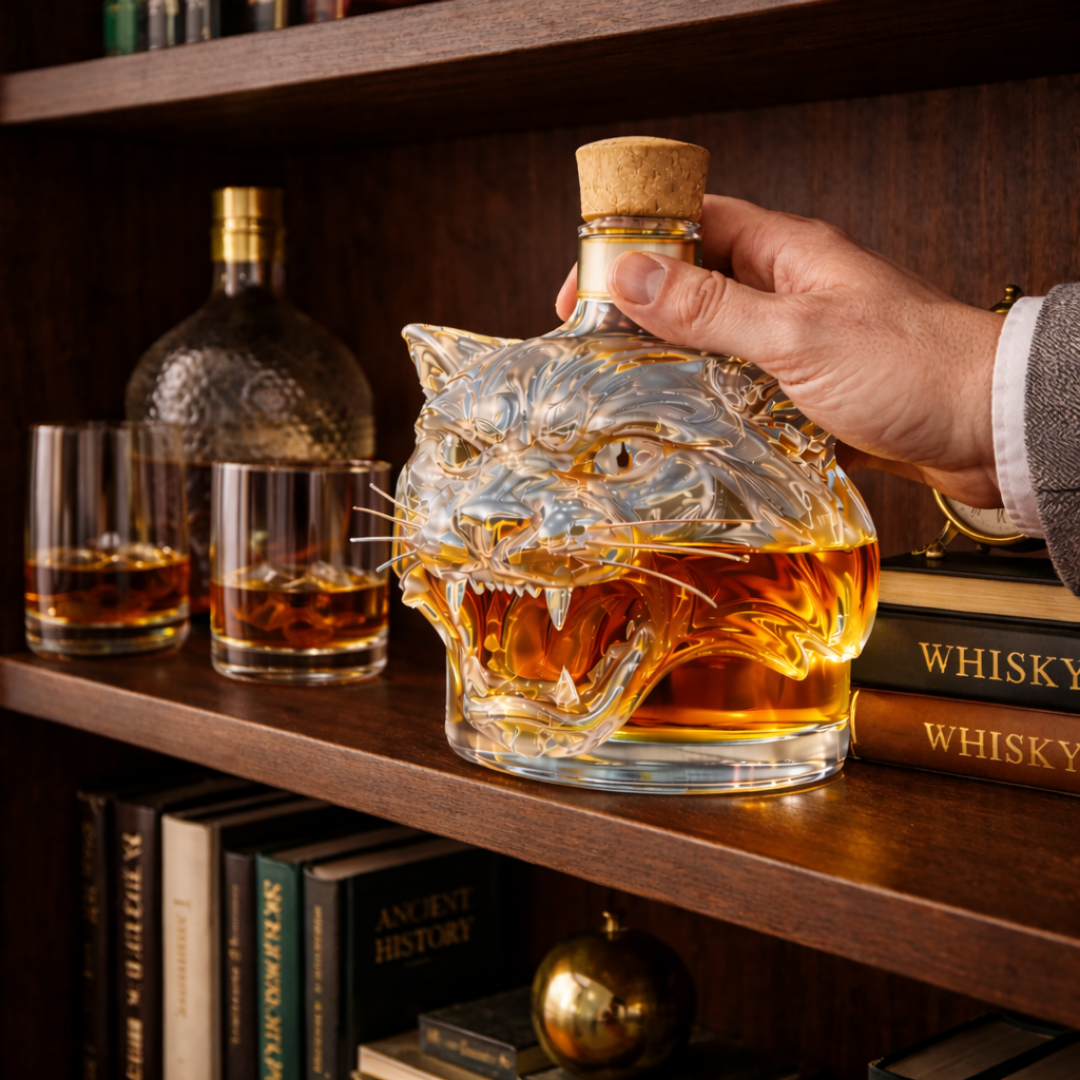 Botella de Whisky - Edición Tigre