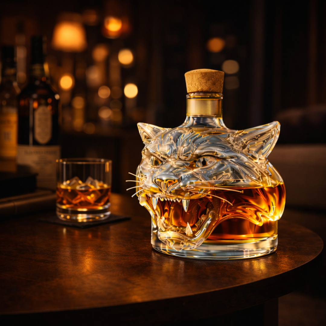 Botella de Whisky - Edición Tigre