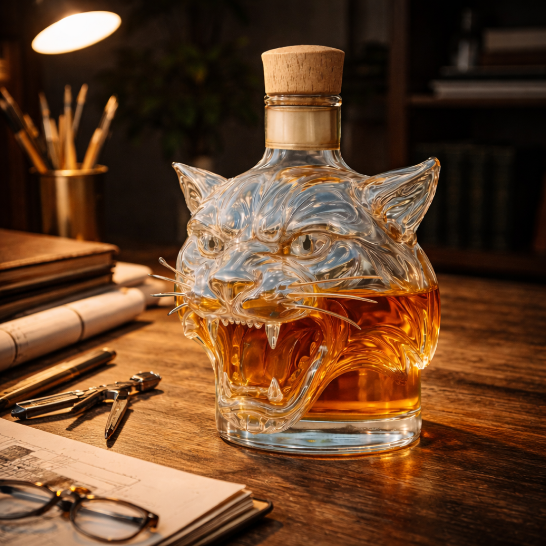 Botella de Whisky - Edición Tigre