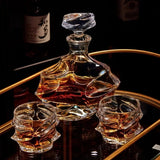 Vaso de Whisky de Cristal Japonés Arashi
