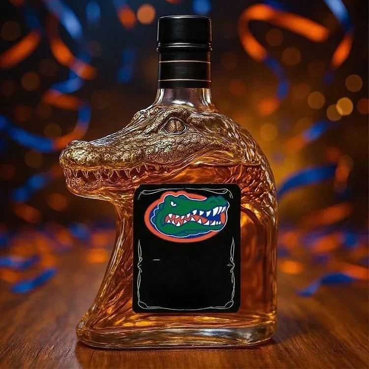 Decantador de Whisky en Forma de Cocodrilo