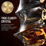 Vaso de Whisky de Cristal Japonés Arashi