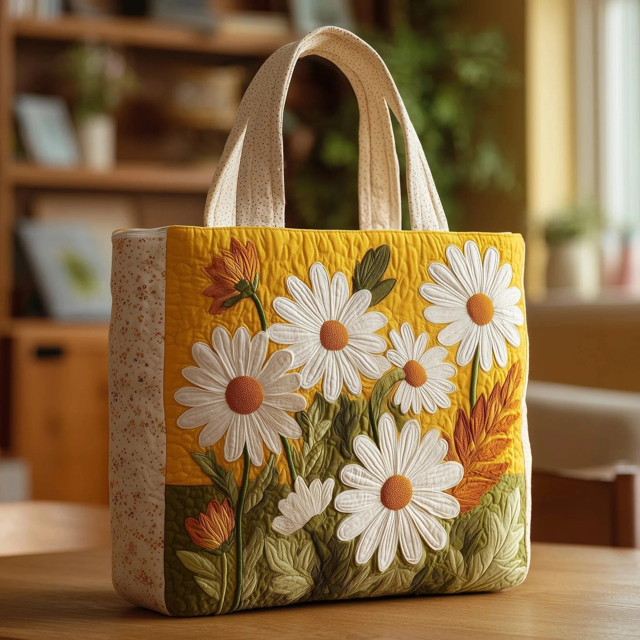 Bolsa Artesanal - Motivo Floral